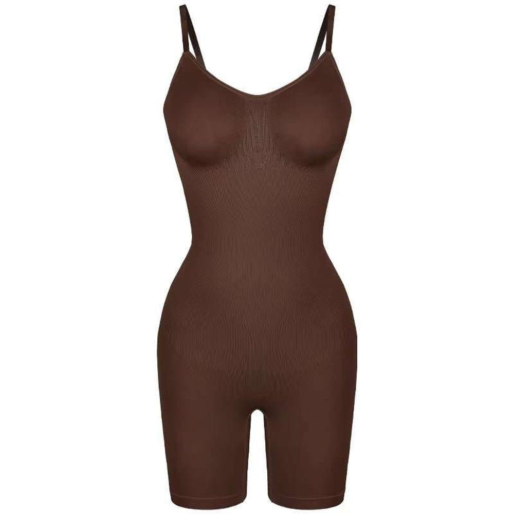 BODY MARRON SCULPTANT ET GAINANT FEMME
