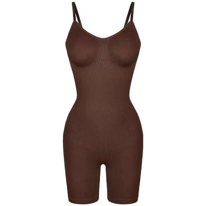BODY MARRON SCULPTANT ET GAINANT FEMME