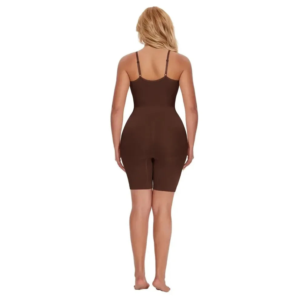 BODY MARRON SCULPTANT ET GAINANT FEMME