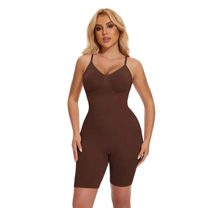 BODY MARRON SCULPTANT ET GAINANT FEMME