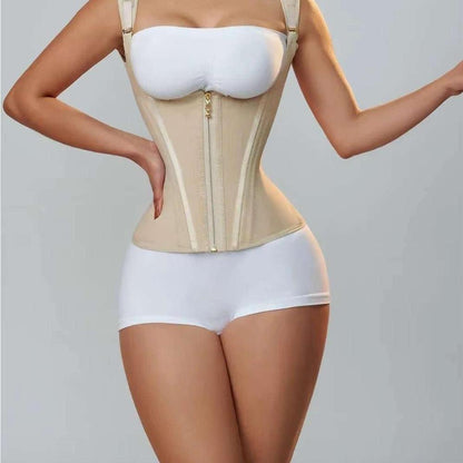 CORSET BEIGE BUSTIER MINCEUR POUR FEMME