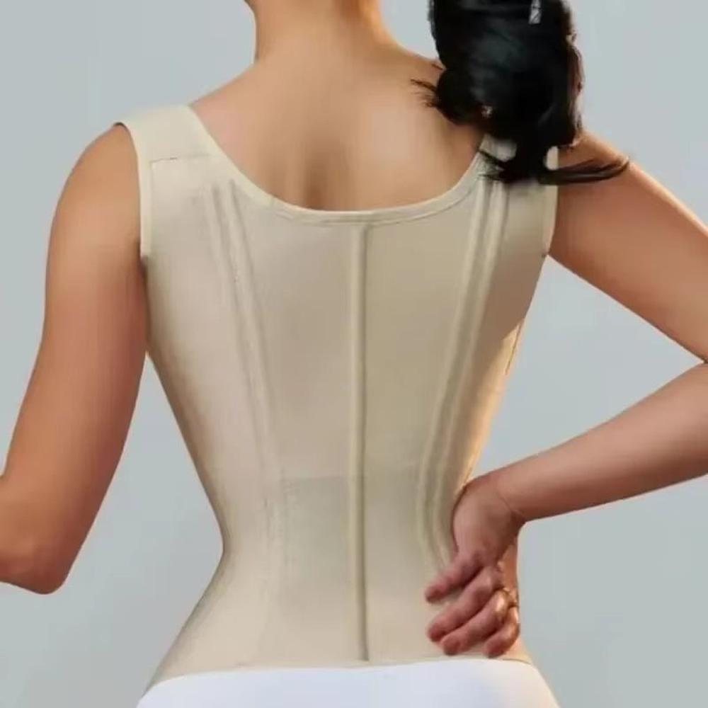 CORSET BEIGE BUSTIER MINCEUR POUR FEMME