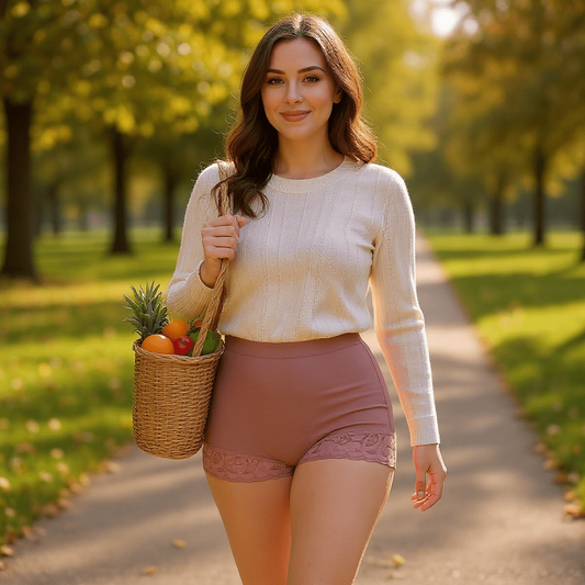CULOTTE MARRON GAINANTE SEXY POUR FEMME