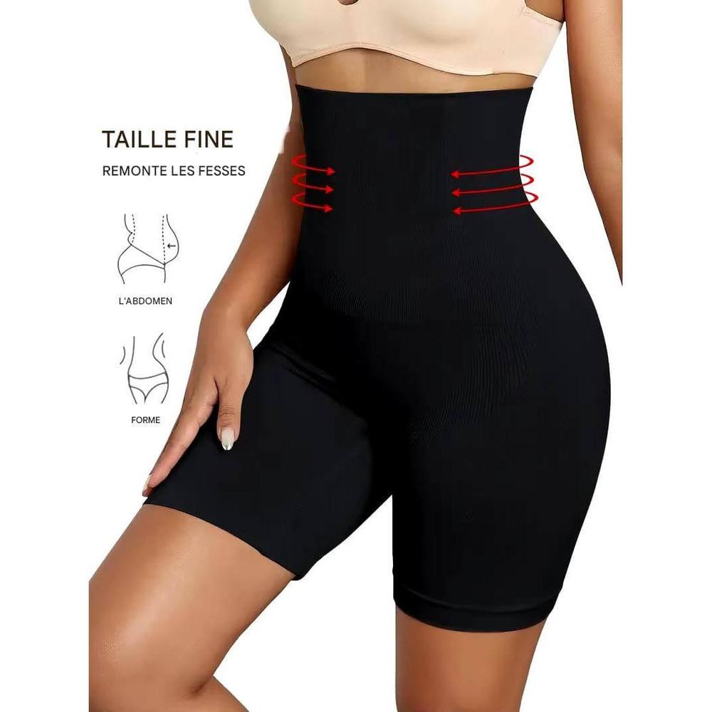 CUISSARD NOIR TAILLE HAUTE ET SEXY FEMME