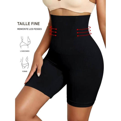 CUISSARD NOIR TAILLE HAUTE ET SEXY FEMME
