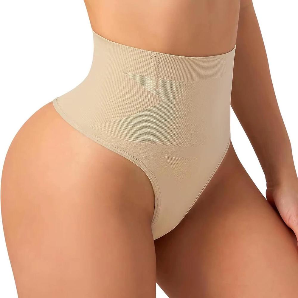 CULOTTE BEIGE TAILLE HAUTE ET SEXY FEMME