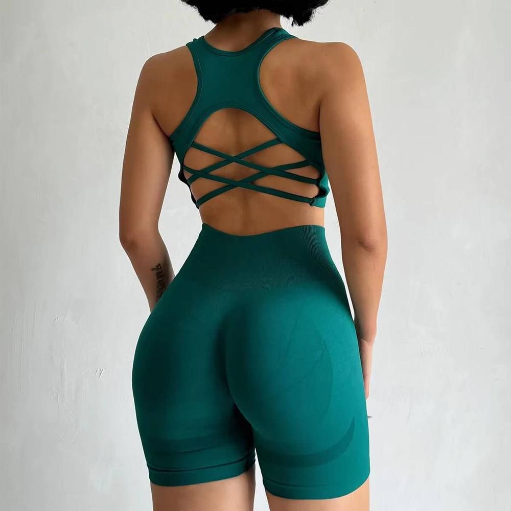 GAINE VERT COMPRESSION VENTRE PLAT FEMME