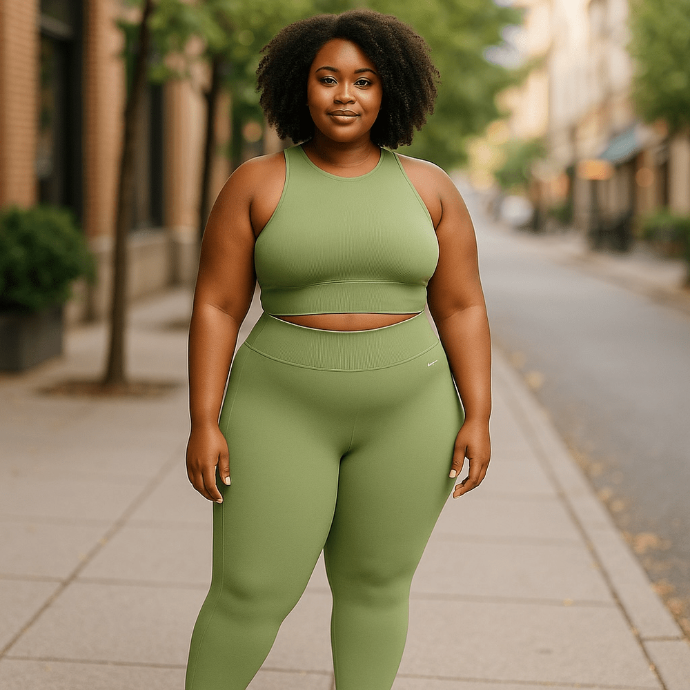 GAINE VERT LEGGING AMINCISSANTE
