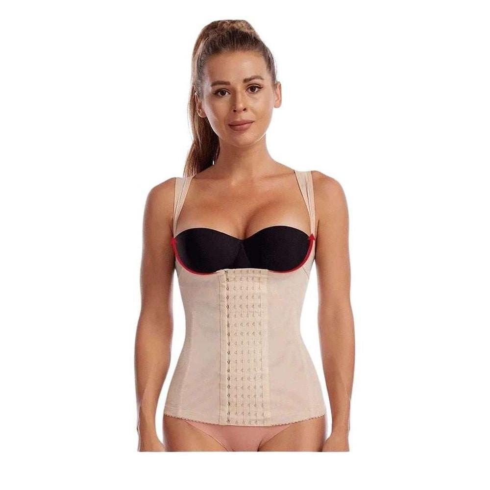 GAINE BEIGE MINCEUR A BRETELLES FEMME