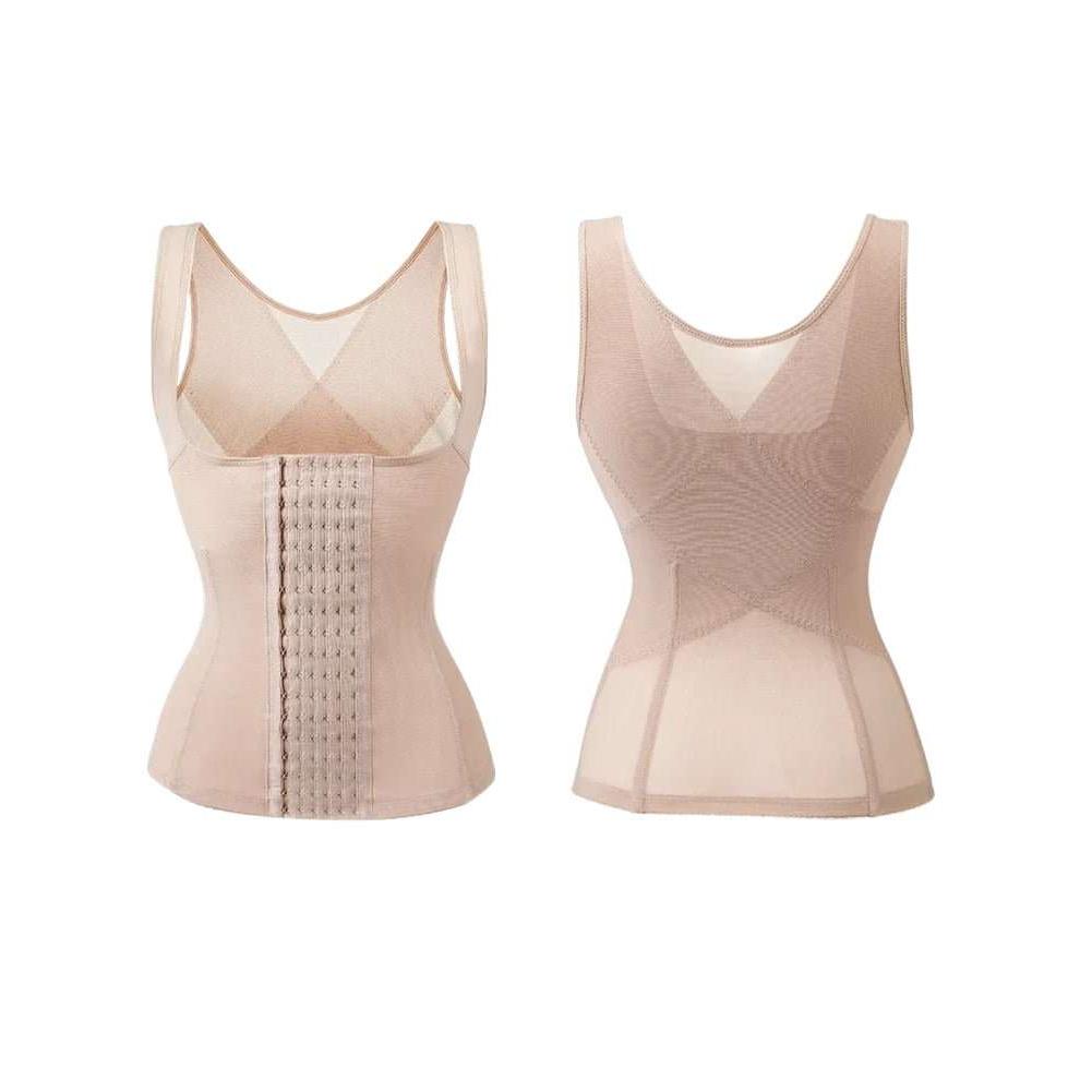 GAINE BEIGE MINCEUR A BRETELLES FEMME