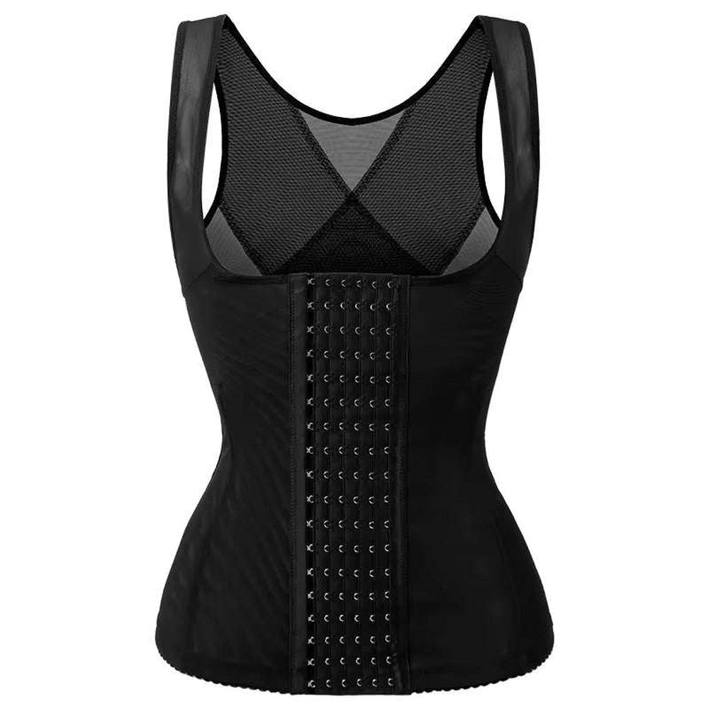 GAINE NOIR MINCEUR A BRETELLES FEMME