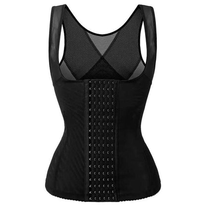 GAINE NOIR MINCEUR A BRETELLES FEMME