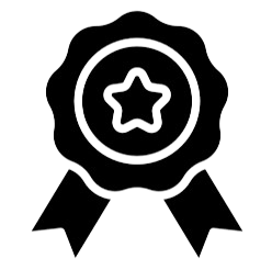 Icône qualité – produits premium certifiés